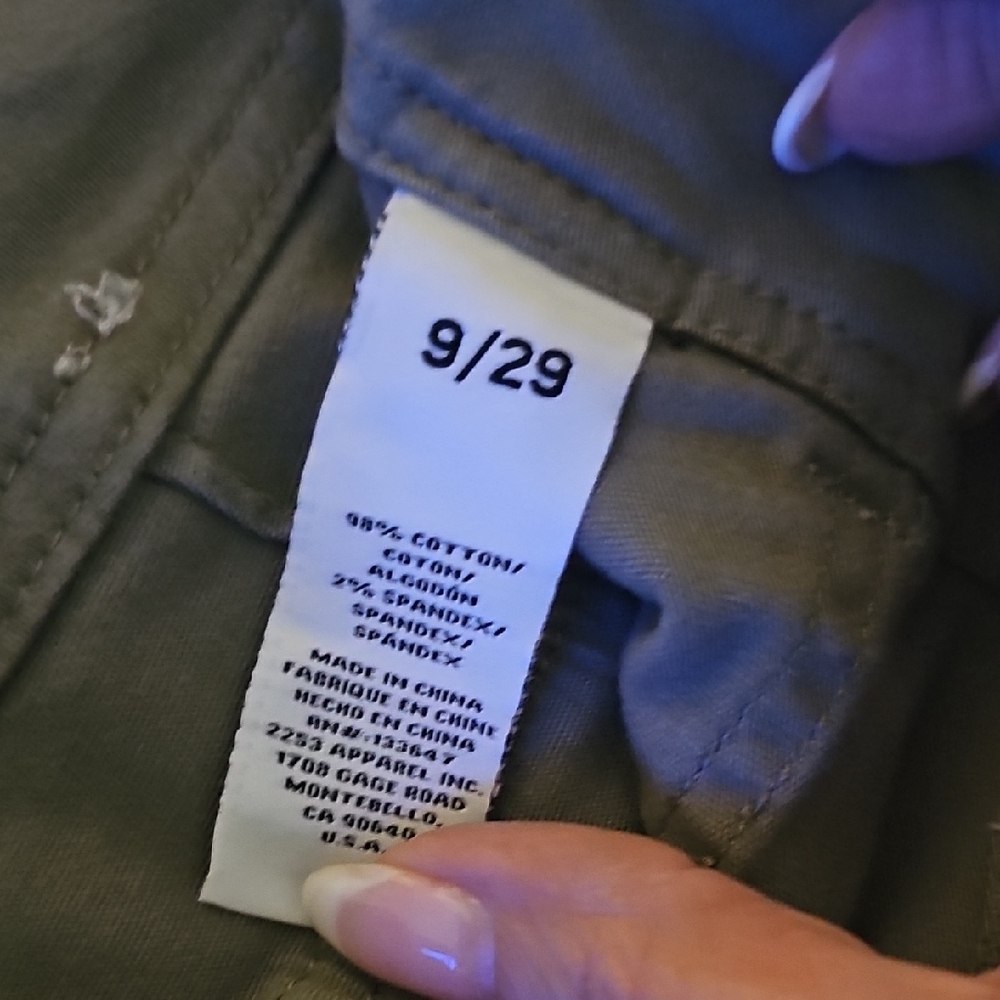 Olive Green Pants
